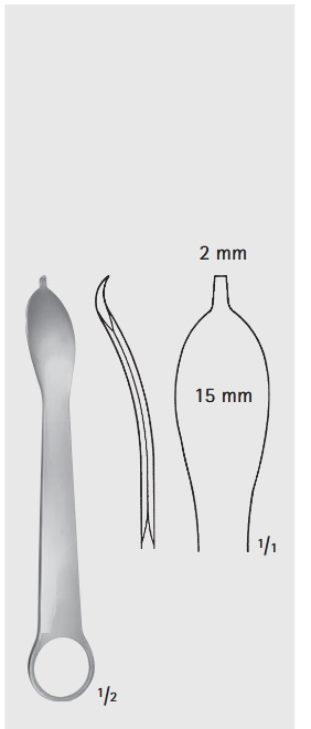 Элеватор-подъемник костный Хохманн (Hohmann) Bone Lever 15x160 мм